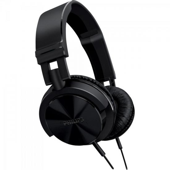 Fone de Ouvido Estilo DJ de Monitoramento Dobrável e com Alça Ajustável por 0,00 à vista no boleto/pix ou parcele em até 1x sem juros. Compre na loja Mundomax!