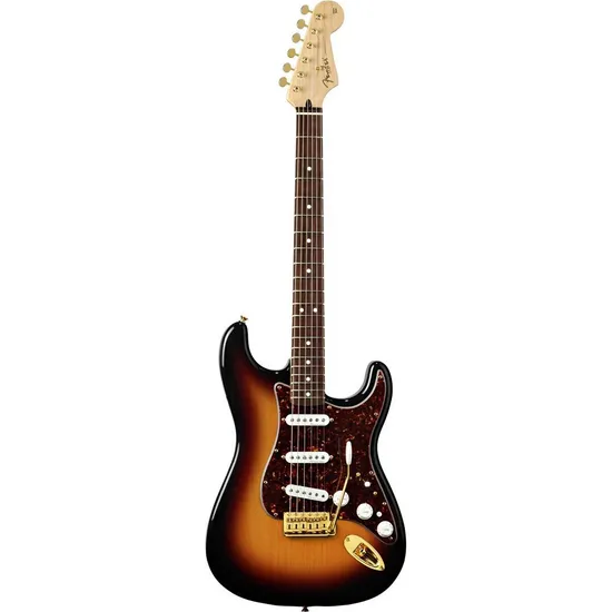 Guitarra FENDER Stratocaster DELUXE PLAYER 300 3 Color Sunburst por 0,00 à vista no boleto/pix ou parcele em até 1x sem juros. Compre na loja Mundomax!