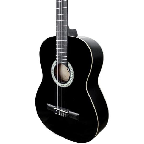 Violão Giannini N14 Nylon Acústico Preto por 480,00 à vista no boleto/pix ou parcele em até 10x sem juros. Compre na loja Mundomax!
