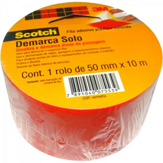 Fita Demarca Solo 50mm x 10m VERMELHA 3M por 33,00 à vista no boleto/pix ou parcele em até 1x sem juros. Compre na loja Mundomax!