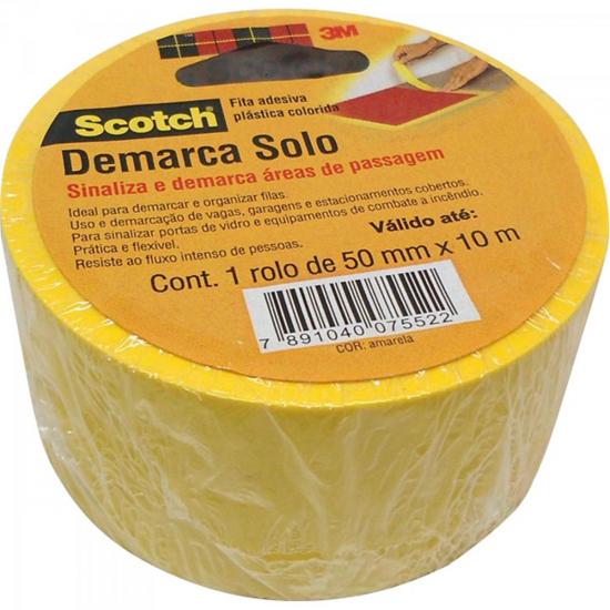 Fita Demarca Solo 50mm x 10m AMARELA 3M por 33,90 à vista no boleto/pix ou parcele em até 1x sem juros. Compre na loja Mundomax!