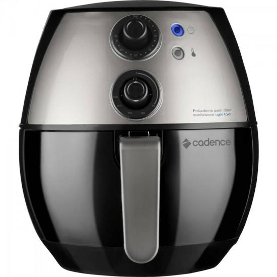 Fritadeira Sem Óleo Light Fryer 220V FRT 500 CADENCE por 0,00 à vista no boleto/pix ou parcele em até 1x sem juros. Compre na loja Mundomax!