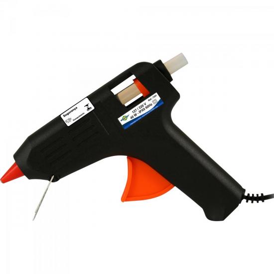 Pistola de Cola 40W IPX0 Bivolt BRASFORT por 0,00 à vista no boleto/pix ou parcele em até 1x sem juros. Compre na loja Mundomax!