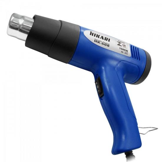 Soprador Térmico 220V 750W e 1500W HK 508 HIKARI por 203,90 à vista no boleto/pix ou parcele em até 8x sem juros. Compre na loja Mundomax!