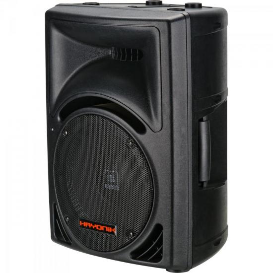 Caixa Acústica Ativa 175W Classe D CA1500A Preta HAYONIK por 0,00 à vista no boleto/pix ou parcele em até 1x sem juros. Compre na loja Mundomax!