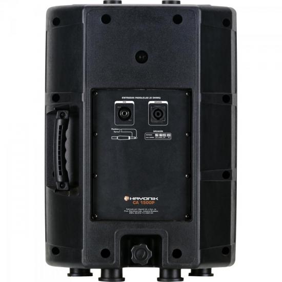 Caixa Acústica Passiva 100W CA1500P Preta HAYONIK por 0,00 à vista no boleto/pix ou parcele em até 1x sem juros. Compre na loja Mundomax!