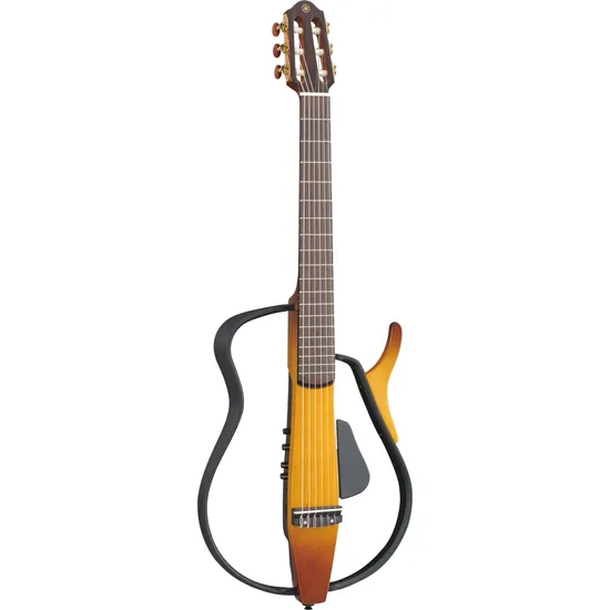Violão YAMAHA Elétrico Nylon SLG110N Silent Guitar Sunburst por 0,00 à vista no boleto/pix ou parcele em até 1x sem juros. Compre na loja Mundomax!