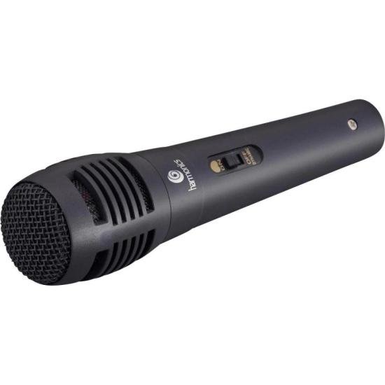 Microfone Harmonics MDC101 Dinâmico Supercardióide Preto por 24,62 à vista no boleto/pix ou parcele em até 1x sem juros. Compre na loja Harmonics!