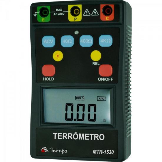 Terrômetro Digital MTR1530 MINIPA por 3.970,99 à vista no boleto/pix ou parcele em até 12x sem juros. Compre na loja Mundomax!