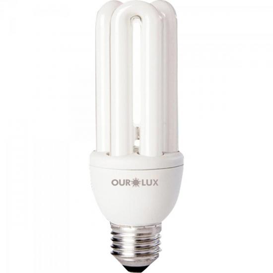 Lâmpada Compacta Tripla 15W/220V 6400K Branca OUROLUX por 0,00 à vista no boleto/pix ou parcele em até 1x sem juros. Compre na loja Mundomax!