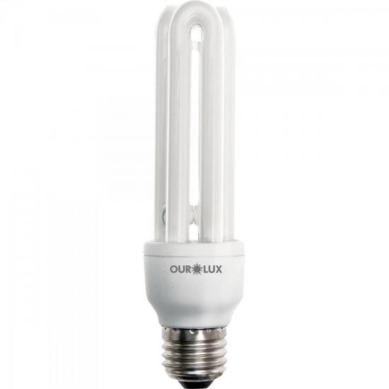 Lâmpada Compacta Tripla 25W/220V 6400K Branca OUROLUX por 0,00 à vista no boleto/pix ou parcele em até 1x sem juros. Compre na loja Mundomax!