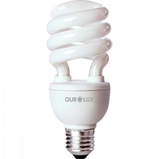 Lâmpada Compacta Espiral Mini 15W/220V 6400K Spiralux OUROLUX por 0,00 à vista no boleto/pix ou parcele em até 1x sem juros. Compre na loja Mundomax!