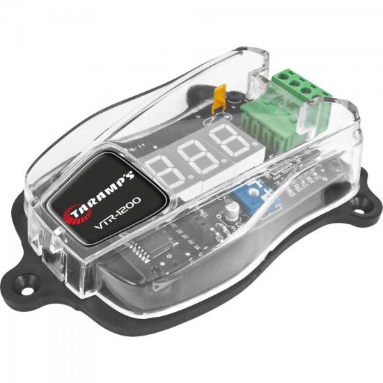 Voltímetro Digital VTR-1200 TARAMPS por 0,00 à vista no boleto/pix ou parcele em até 1x sem juros. Compre na loja Mundomax!