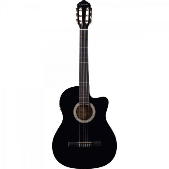 Violão GIANNINI Elétrico Light Nylon GNF-1 Preto por 0,00 à vista no boleto/pix ou parcele em até 1x sem juros. Compre na loja Mundomax!