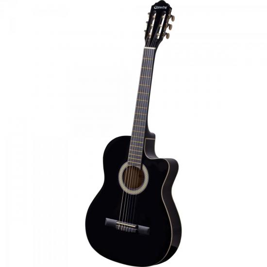 Violão GIANNINI Elétrico Light Nylon GNF-1 Preto por 0,00 à vista no boleto/pix ou parcele em até 1x sem juros. Compre na loja Mundomax!