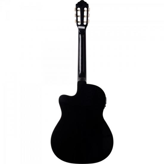 Violão GIANNINI Elétrico Light Nylon GNF-1 Preto por 0,00 à vista no boleto/pix ou parcele em até 1x sem juros. Compre na loja Mundomax!