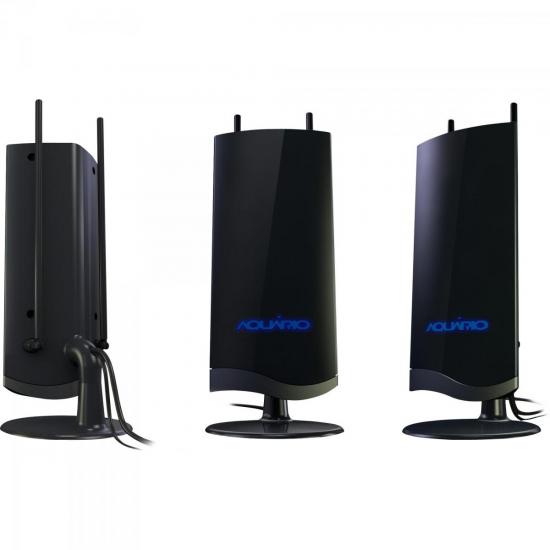 Antena Digital Amplificada VHF/UHF/FM/HDTV DTV-4600 AQUÁRIO por 118,90 à vista no boleto/pix ou parcele em até 4x sem juros. Compre na loja Mundomax!