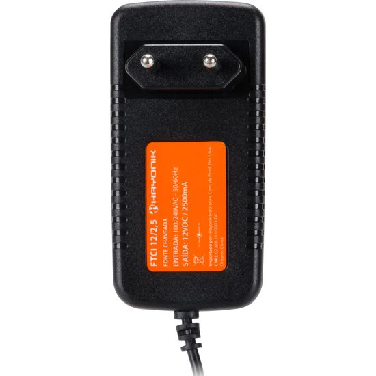 Fonte Chaveada HAYONIK FCTP1225I 12V 2,5A 30W P4 Centro Positivo Bivolt por 49,90 à vista no boleto/pix ou parcele em até 1x sem juros. Compre na loja Mundomax!