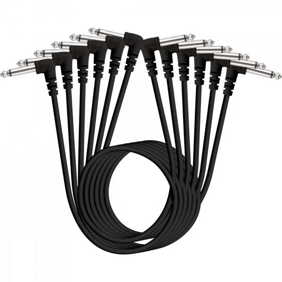 Cabo para Pedal P10 45cm PLAYER Preto HAYONIK por 0,00 à vista no boleto/pix ou parcele em até 1x sem juros. Compre na loja Mundomax!