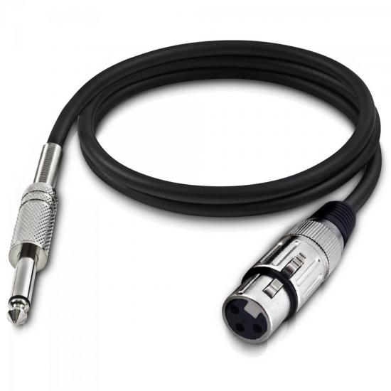 Cabo para Microfone Hayonik Player XLR(F) X P10 7m Preto por 51,99 à vista no boleto/pix ou parcele em até 2x sem juros. Compre na loja Mundomax!