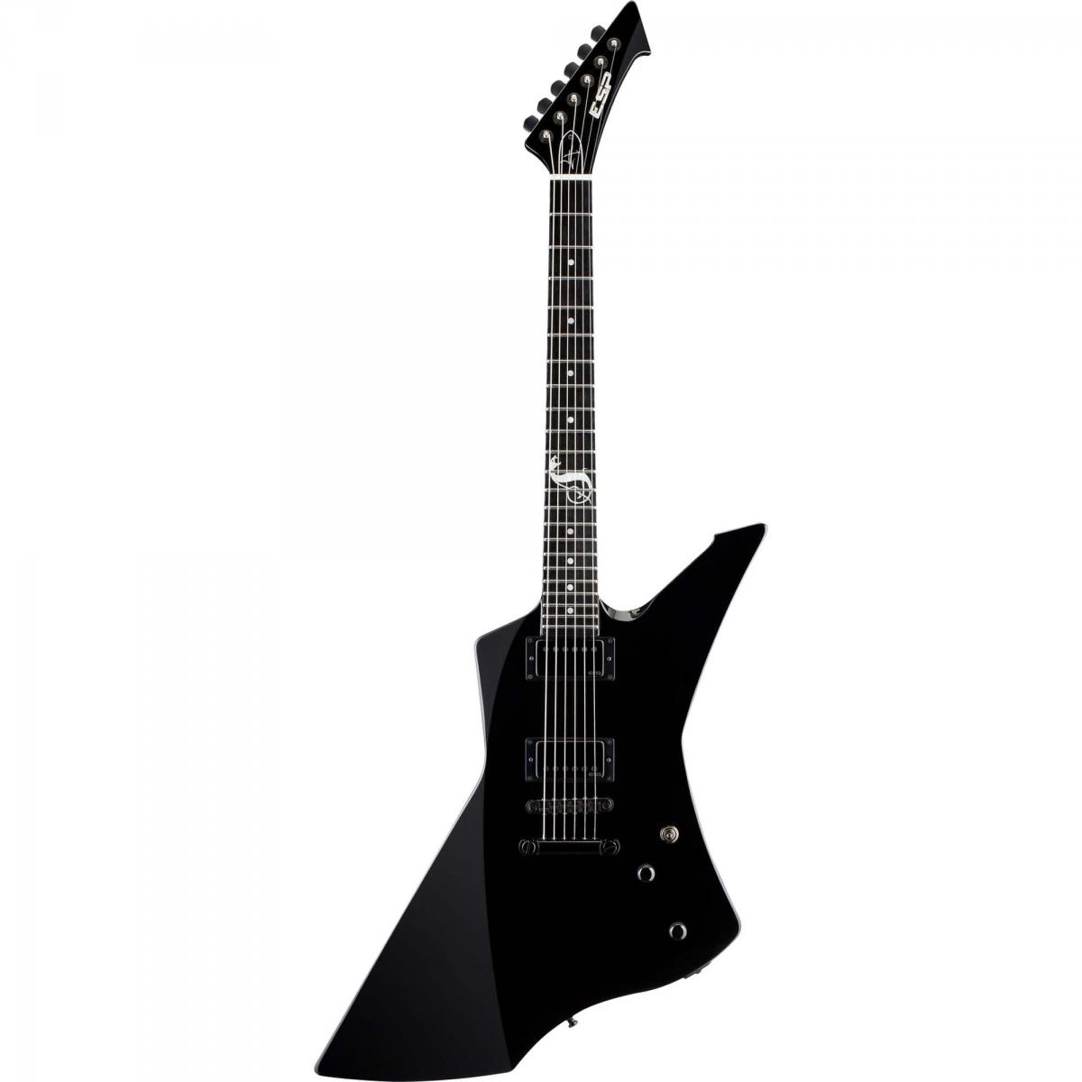 Guitarra ESP James Hetfield SNAKEBYTE Preta - Mundomax