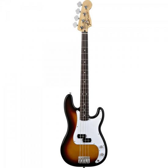 Contrabaixo FENDER Precision Bass Standard Sunburst por 0,00 à vista no boleto/pix ou parcele em até 1x sem juros. Compre na loja Mundomax!