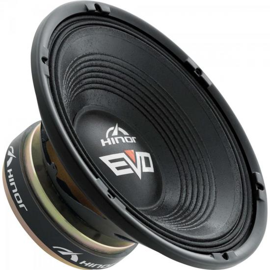 Woofer 12\" 4 Ohms 550 Wrms Evo 550 Preto HINOR por 0,00 à vista no boleto/pix ou parcele em até 1x sem juros. Compre na loja Mundomax!
