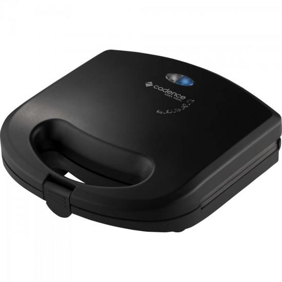 Grill/Sanduicheira SAN222 220V 750W Preto CADENCE por 0,00 à vista no boleto/pix ou parcele em até 1x sem juros. Compre na loja Mundomax!