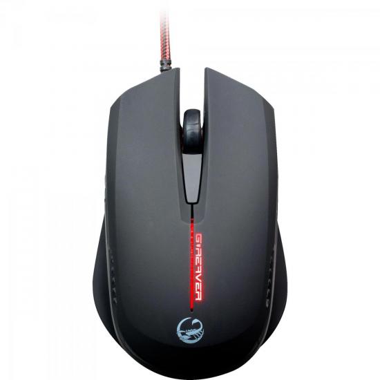 Mouse Gamer USB 2000DPI G-Reaver II Preto TEAM SCORPION por 0,00 à vista no boleto/pix ou parcele em até 1x sem juros. Compre na loja Mundomax!