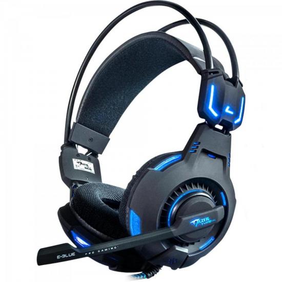 Headset Gamer Mazer Type-X Preto E-BLUE por 0,00 à vista no boleto/pix ou parcele em até 1x sem juros. Compre na loja Mundomax!