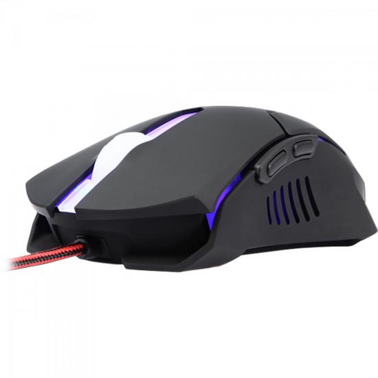Mouse Gamer USB 4000DPI Frenetic Jr Preto TEAM SCORPION por 0,00 à vista no boleto/pix ou parcele em até 1x sem juros. Compre na loja Mundomax!