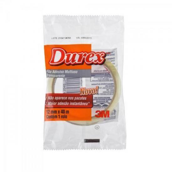 Fita Durex 12mm x 40m 500 Transparente 3M (embalagem c/ 6 uni.) por 0,00 à vista no boleto/pix ou parcele em até 1x sem juros. Compre na loja Mundomax!