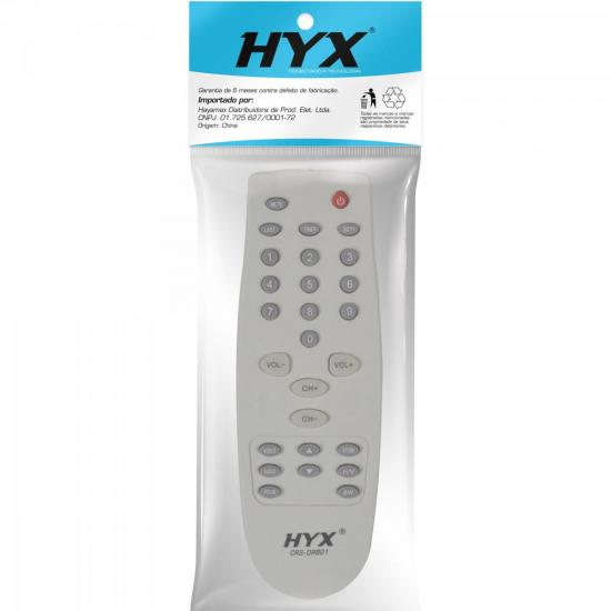 Controle Remoto para Receptor ORBISAT CRS-ORB01 Branco HYX por 0,00 à vista no boleto/pix ou parcele em até 1x sem juros. Compre na loja Mundomax!