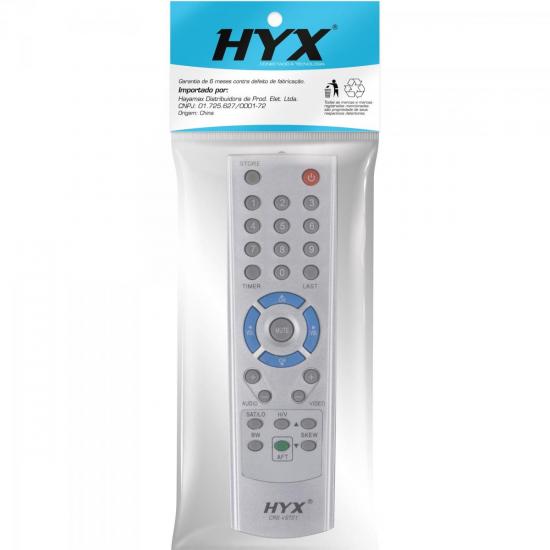 Controle Remoto para Receptor VT700/1000/2000 Cinza HYX por 0,00 à vista no boleto/pix ou parcele em até 1x sem juros. Compre na loja Mundomax!