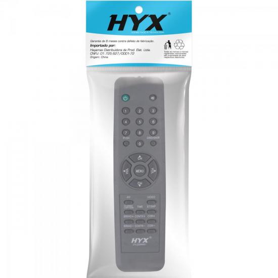 Controle Remoto para TV CCE/PHILIPS CTV-CCE/PHP01 Cinza HYX por 0,00 à vista no boleto/pix ou parcele em até 1x sem juros. Compre na loja Mundomax!