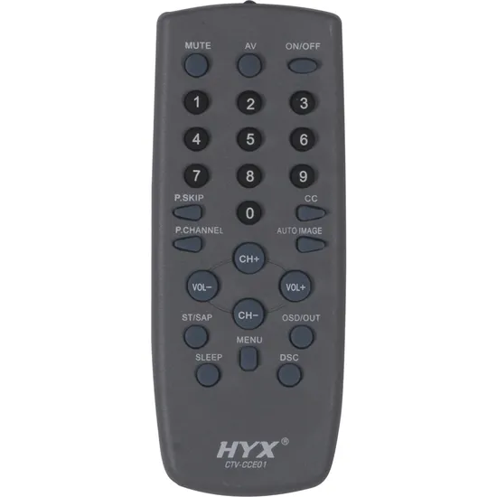 Controle Remoto para TV CCE/CYBER CTV-CCE01 Cinza HYX (51647)
