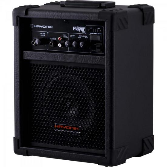 Caixa Multiuso Player 100 25W RMS HAYONIK por 0,00 à vista no boleto/pix ou parcele em até 1x sem juros. Compre na loja Mundomax!