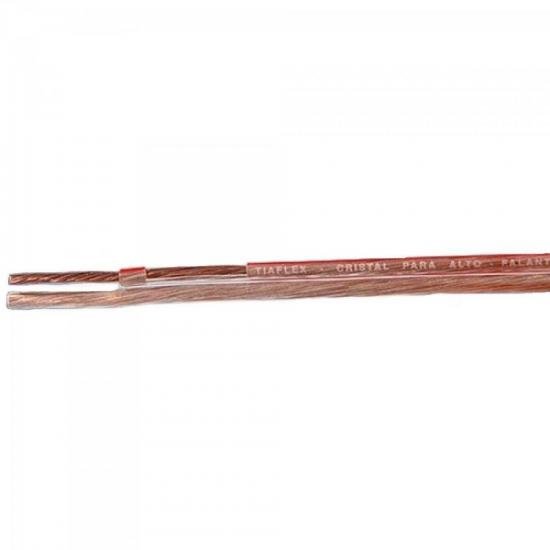 Fio Paralelo Cristal 2x1,50mm 14 TIAFLEX por 0,00 à vista no boleto/pix ou parcele em até 1x sem juros. Compre na loja Mundomax!