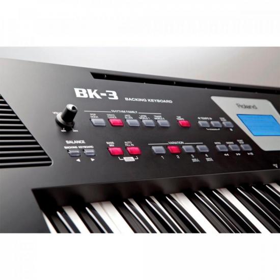 Teclado ROLAND BK3 PT por 0,00 à vista no boleto/pix ou parcele em até 1x sem juros. Compre na loja Mundomax!