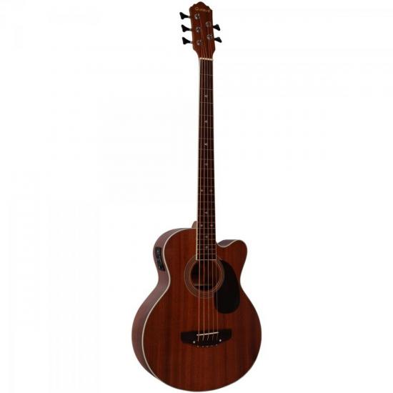 Baixolão GIANNINI Eletroacústico 5 Cordas GBA5 Marrom por 0,00 à vista no boleto/pix ou parcele em até 1x sem juros. Compre na loja Mundomax!