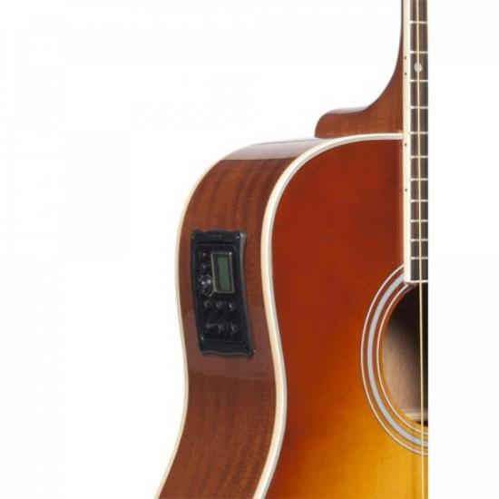 Violão MICHAEL FOLK Elétrico Aço Com Bag VM921DT Sunburst por 0,00 à vista no boleto/pix ou parcele em até 1x sem juros. Compre na loja Mundomax!