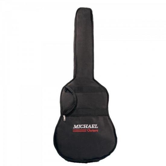 Violão MICHAEL Mini Jumbo Elétrico Aço Com Bag VM630DT Natural por 0,00 à vista no boleto/pix ou parcele em até 1x sem juros. Compre na loja Mundomax!