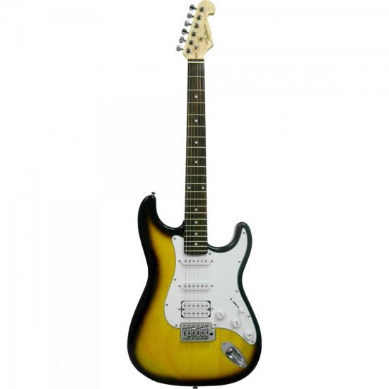 Guitarra SHELTER Classic Califórnia Standard STD25 SSH Sunburst por 0,00 à vista no boleto/pix ou parcele em até 1x sem juros. Compre na loja Mundomax!