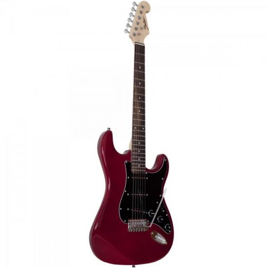 Guitarra SHELTER Classic Califórnia Standard STD15 Vermelha por 0,00 à vista no boleto/pix ou parcele em até 1x sem juros. Compre na loja Mundomax!