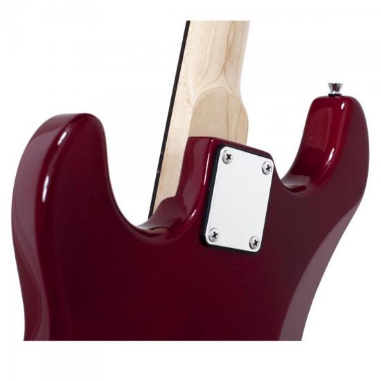 Guitarra SHELTER Classic Califórnia Standard STD15 Vermelha por 0,00 à vista no boleto/pix ou parcele em até 1x sem juros. Compre na loja Mundomax!