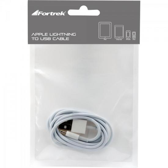 Cabo Para Iphone UAC-402 Branco FORTREK por 62,90 à vista no boleto/pix ou parcele em até 2x sem juros. Compre na loja Mundomax!