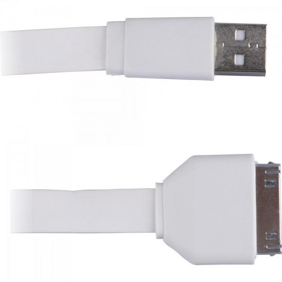 Cabo para Apple Flat 30 Pinos X USB 1 Metro UAF-401 Branco FORTREK por 0,00 à vista no boleto/pix ou parcele em até 1x sem juros. Compre na loja Mundomax!