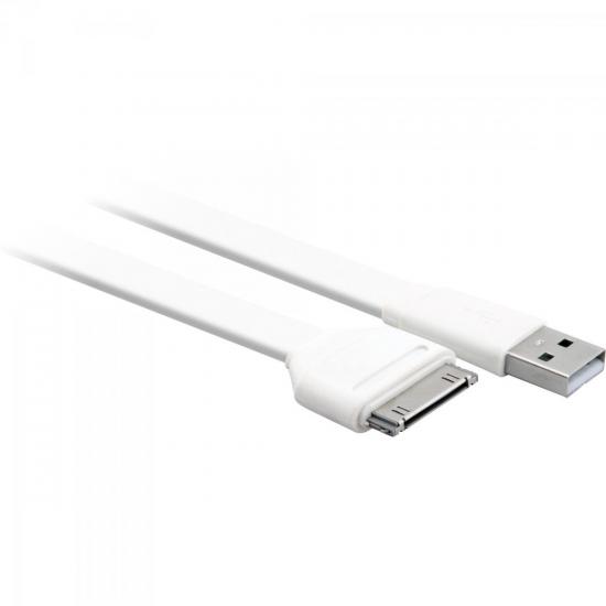 Cabo para Apple Flat 30 Pinos X USB 1 Metro UAF-401 Branco FORTREK por 0,00 à vista no boleto/pix ou parcele em até 1x sem juros. Compre na loja Mundomax!