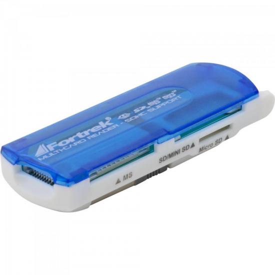Leitor de Cartão de Memória USB 11 em 1 LDC-102 FORTREK por 11,90 à vista no boleto/pix ou parcele em até 1x sem juros. Compre na loja Mundomax!
