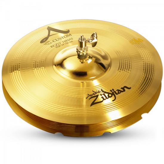 Prato A Custom 14\" Rezo Hihats ZILDJIAN por 0,00 à vista no boleto/pix ou parcele em até 1x sem juros. Compre na loja Mundomax!